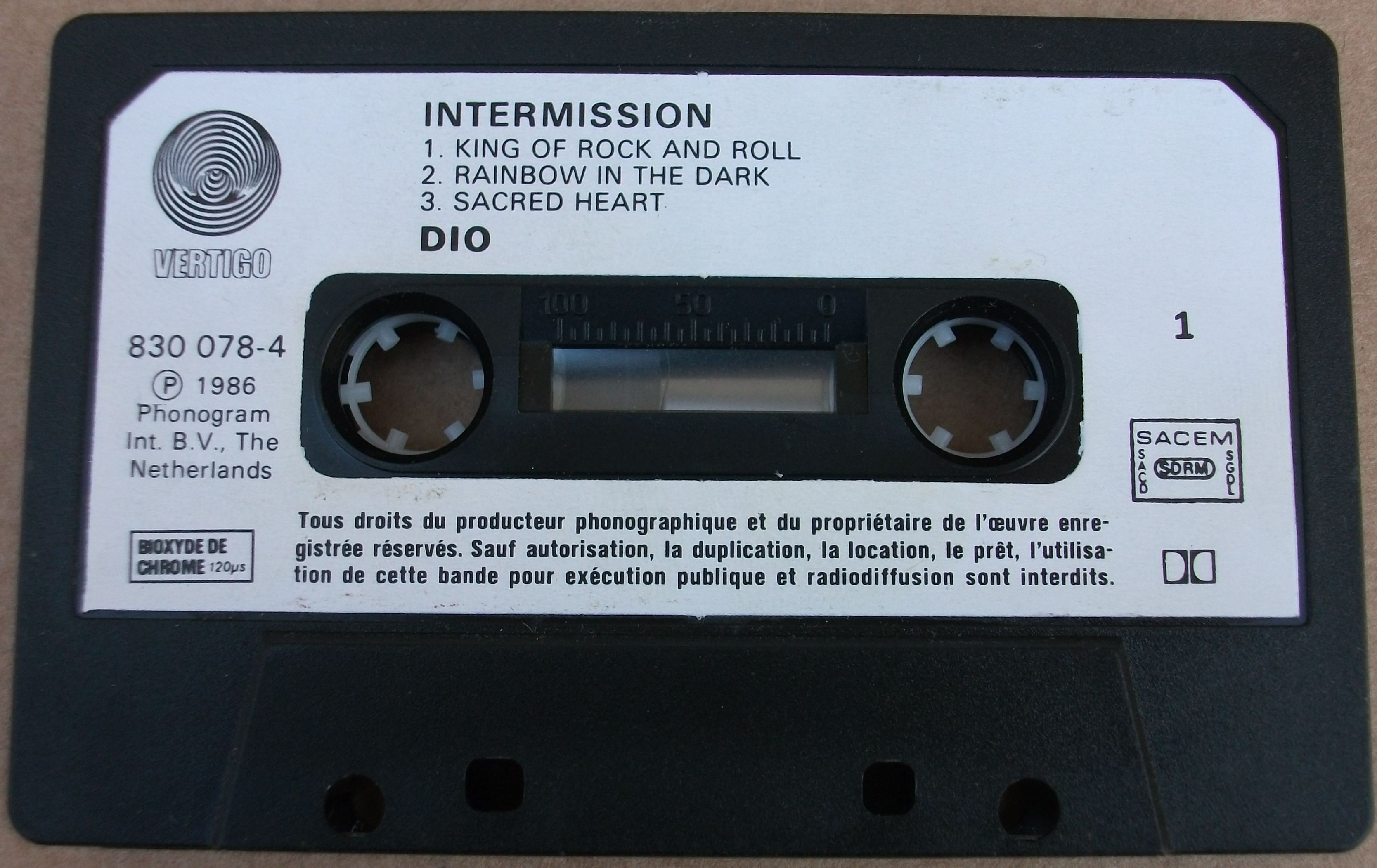 8tracks radio, KONO DIO DA! (11 songs)