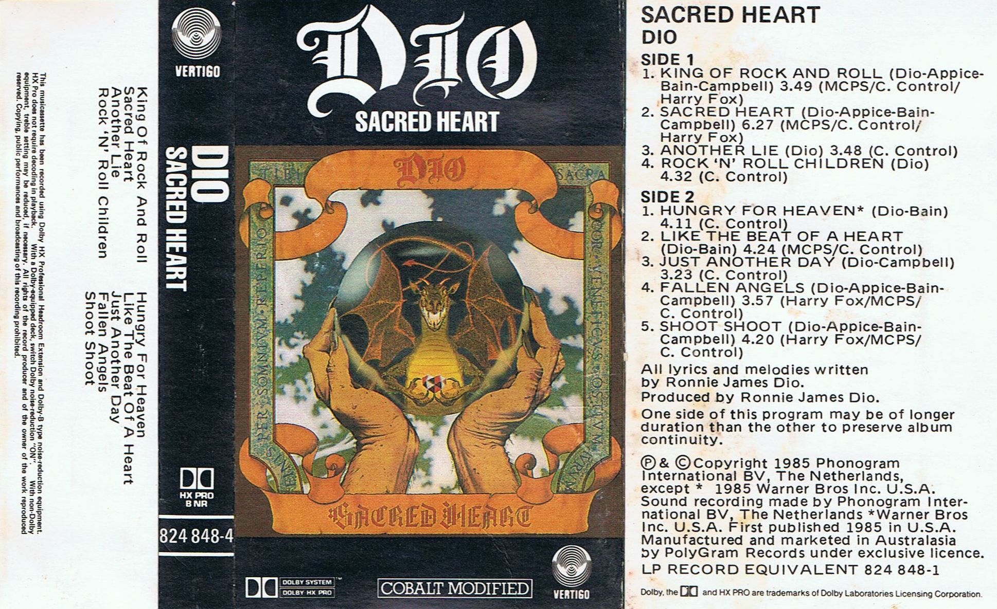 8tracks radio, KONO DIO DA! (11 songs)